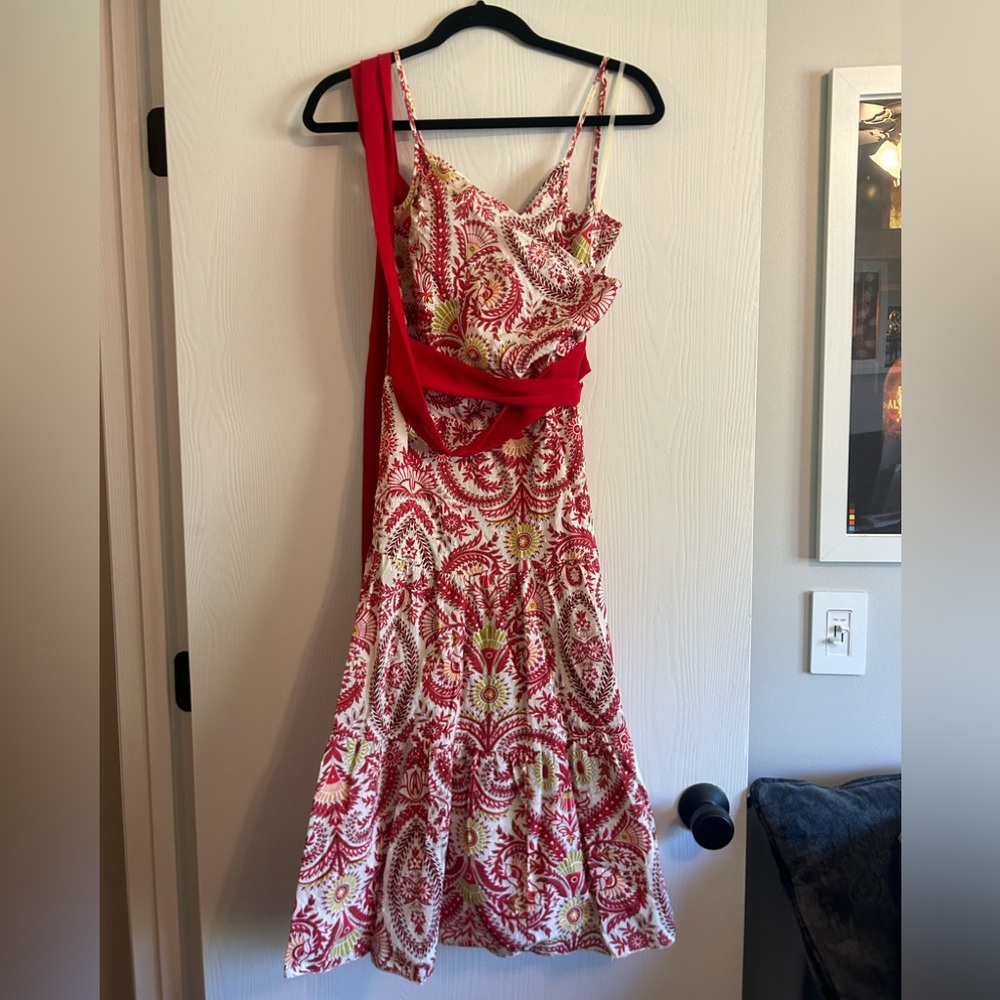Forever 21 Red Floral Sundress